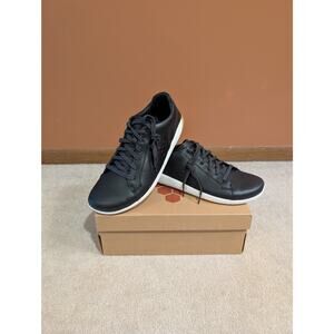 NEW! Vivobarefoot MEN'S GEOCOURT II M OBSIDIAN LEATHER 301050-03 46 EU